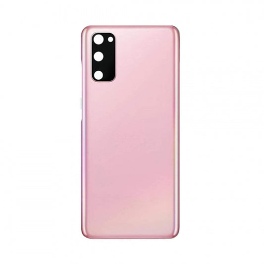 SAMSUNG S20 G981 BACK GLASS CLOUD PINK (AFTERMARKET PREMIUM)