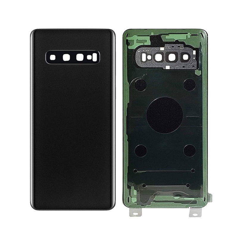 SAMSUNG S10 BACK GLASS PRISM BLACK