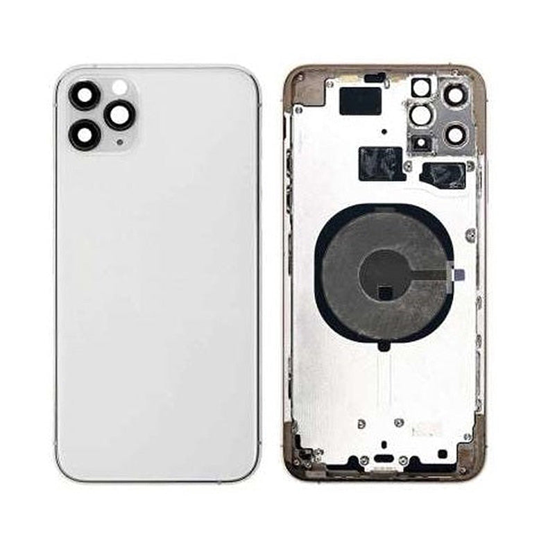 Back Housing Without Parts White No Logo For iPhone 11Pro Max