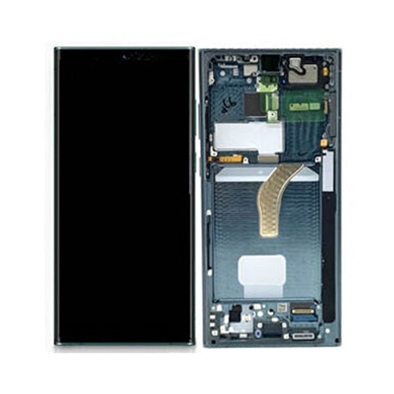 SAMSUNG S22ULTRA SCREEN GREEN GH82-27488D (SERVICE PACK)