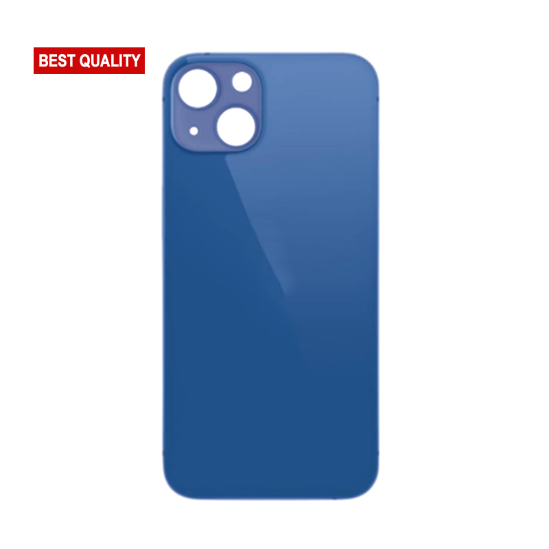 Back Glass Blue No Logo for iPhone 13 (Best Aftermarket)