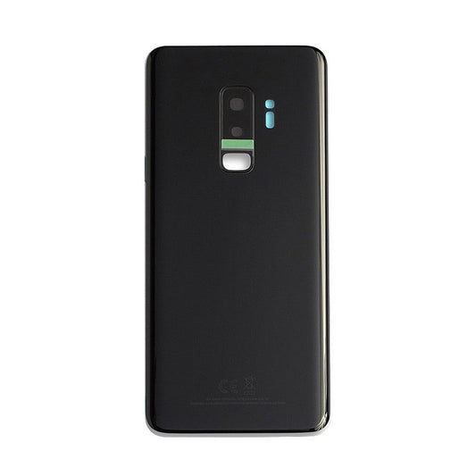 SAMSUNG S9PLUS BACK GLASS BLACK (AFTERMARKET PREMIUM)