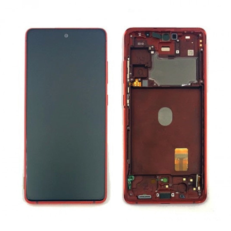 SAMSUNG S20FE SCREEN RED (SERVICE PACK)