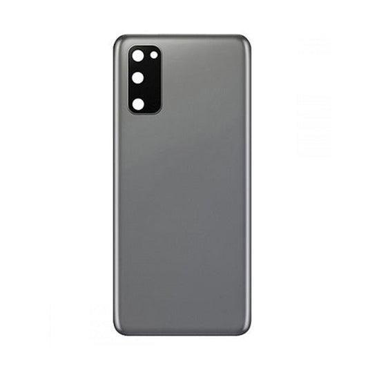 SAMSUNG S20 G981 BACK GLASS COSMIC GREY (AFTERMARKET PREMIUM)