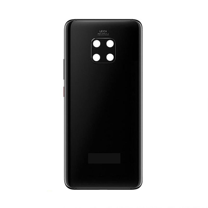 HUAWEI MATE20PRO BACK GLASS WITH CAMERA LENS BLACK