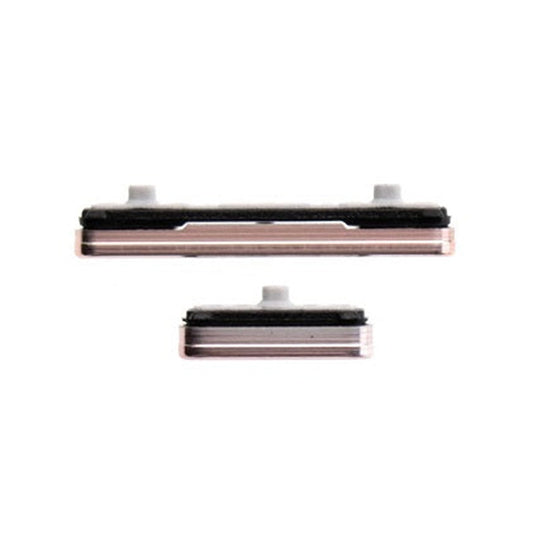 SAMSUNG S22/S22PLUS PINK GOLD SIDE BUTTON SET