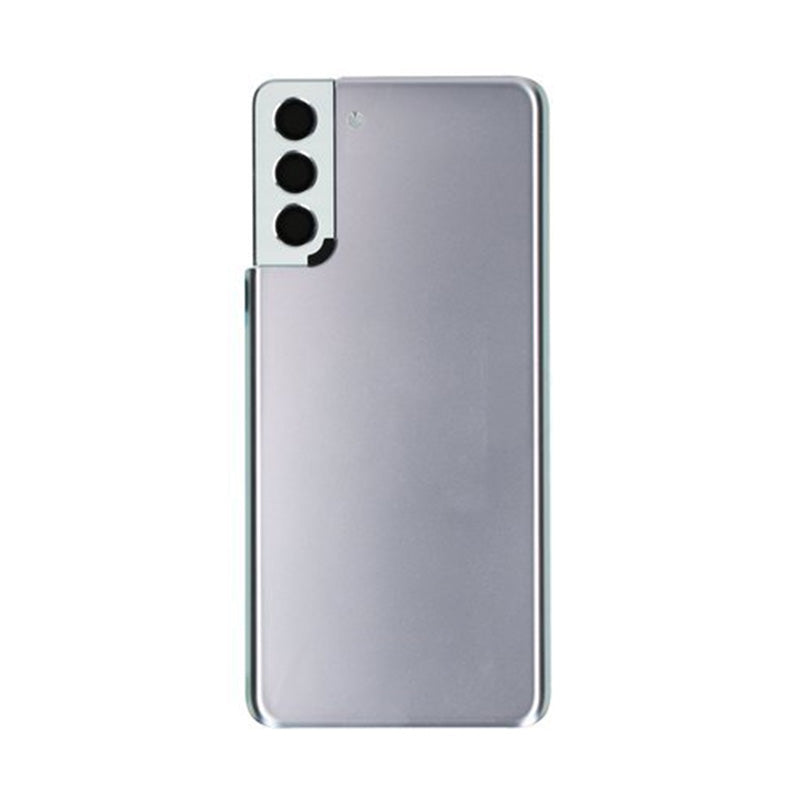 SAMSUNG S21PLUS BACK GLASS SILVER (AFTERMARKET PREMIUM)