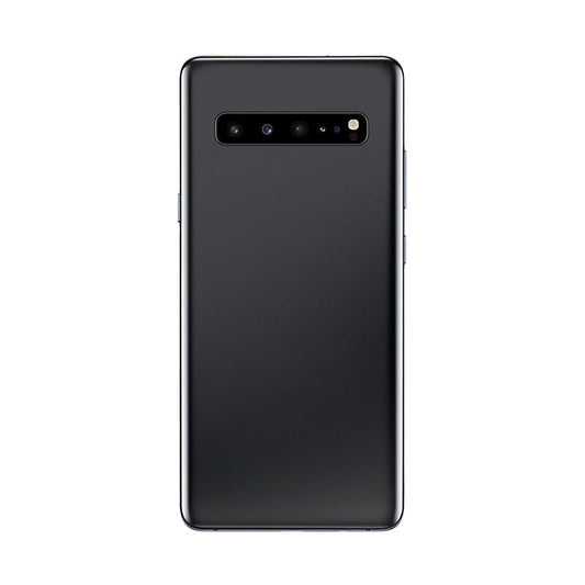 SAMSUNG S10 5G BACK GLASS BLACK (AFTERMARKET PREMIUM)