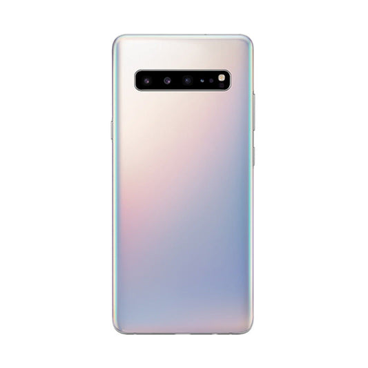 SAMSUNG S10 5G BACK GLASS SILVER (AFTERMARKET PREMIUM)