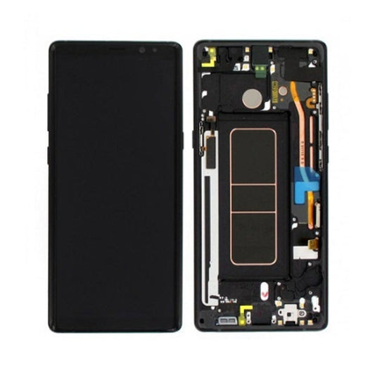 SAMSUNG NOTE8 SCREEN BLACK (SERVICE PACK)