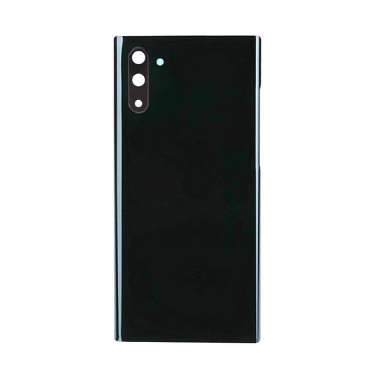 SAMSUNG NOTE10 BACK GLASS BLACK (AFTERMARKET PREMIUM)