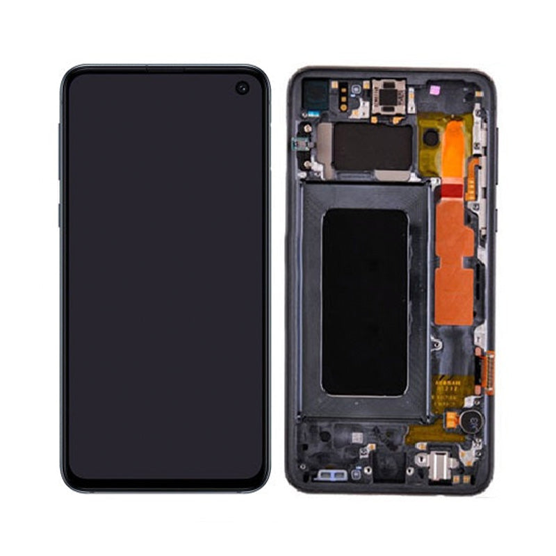 SAMSUNG S10E SCREEN BLACK (SERVICE PACK)