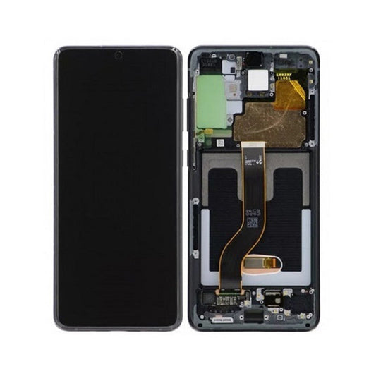 SAMSUNG S20PLUS SCREEN BLACK GH82-31441A (SERVICE PACK)