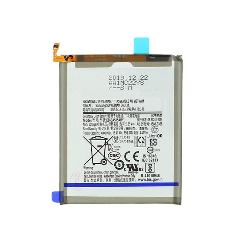 SAMSUNG A51 BATTERY BA515ABY (PULLED NEW)