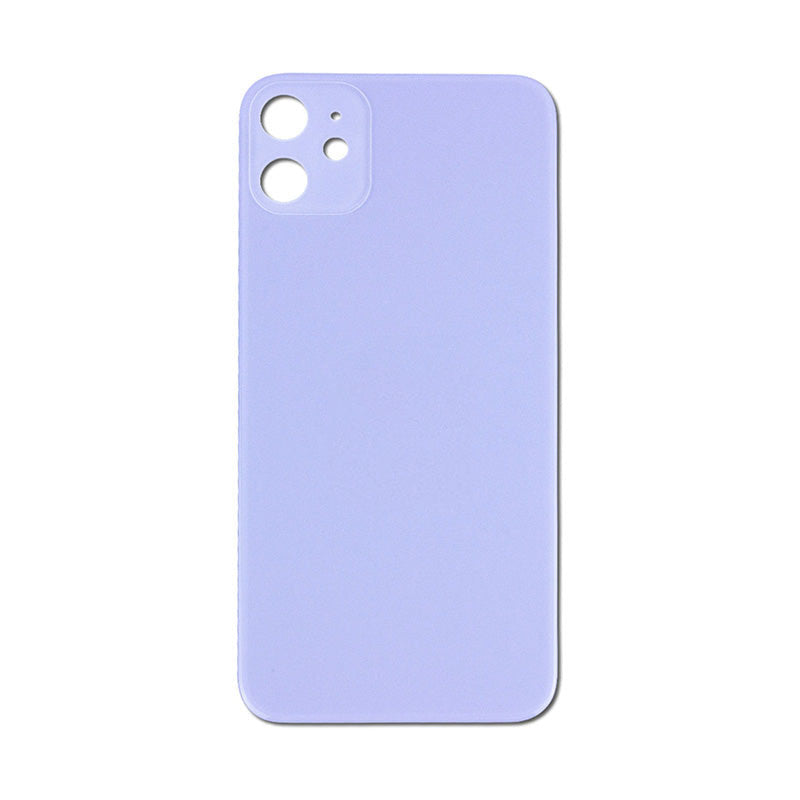 Back Glass Purple No Logo for iPhone 11 (Aftermarket Premium)