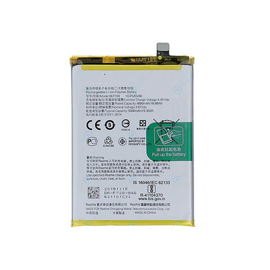 REALME C3/5i/5S/5PRO/C11/C20/C21 BATTERY BLP729 (BRAND NEW)