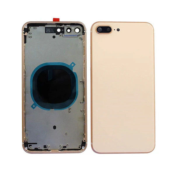 Back Housing Without Parts Rose Gold No Logo for iPhone 8Plus (High Quality)