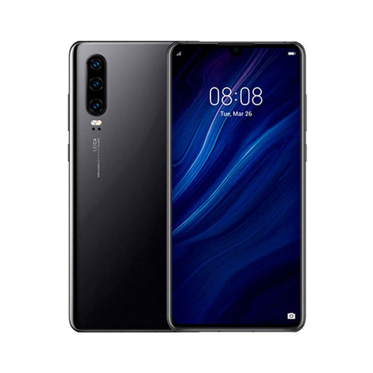 HUAWEI P30 BACK GLASS BLACK