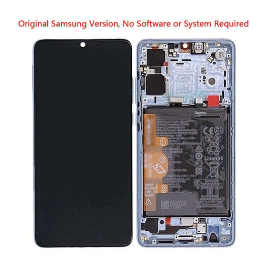 HUAWEI P30 SCREEN WITH BATTERY BREATHING CRYSTAL (PULLED)