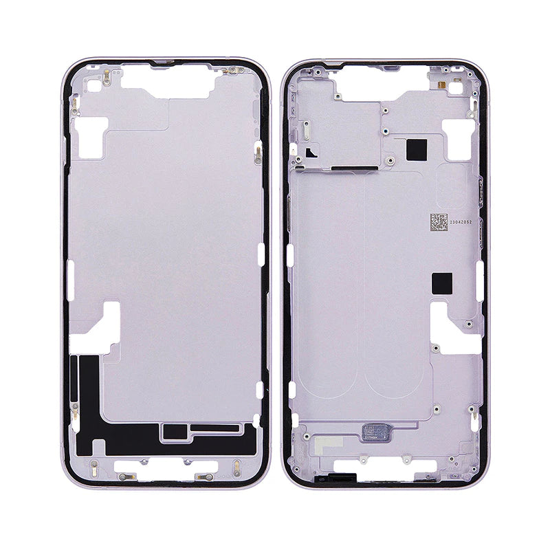 Middle Frame Housing Purple For iPhone 14 (Best Aftermarket)