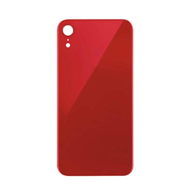 Back Glass Red No Logo With Pre-Installed 3m Adhesive for iPhone 8G (Aftermarket Premium)