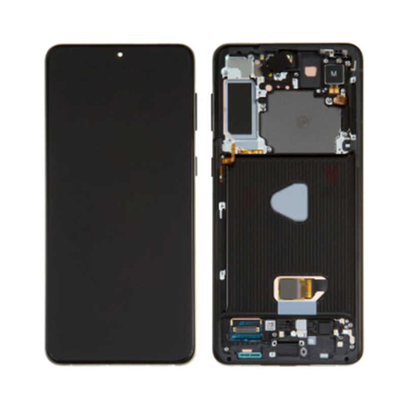 SAMSUNG S21PLUS SCREEN BLACK GH82-27267A (SERVICE PACK)