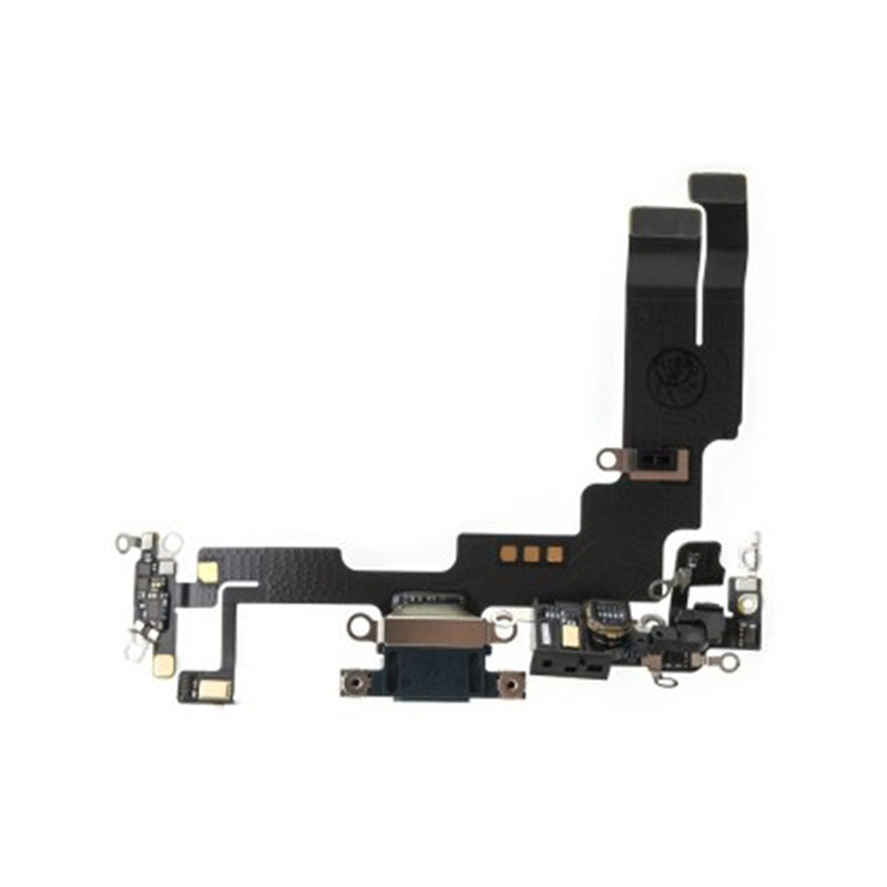 Charging Port Flex Black For iPhone 14 (Aftermarket)