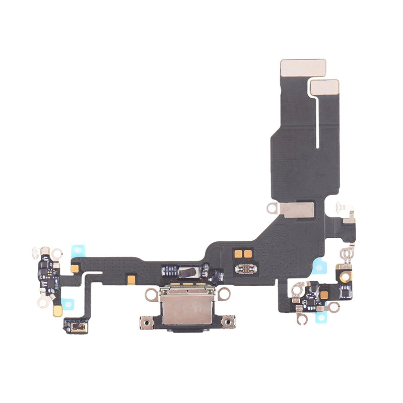 Charging Port Flex Black For iPhone 15 (Pulled)