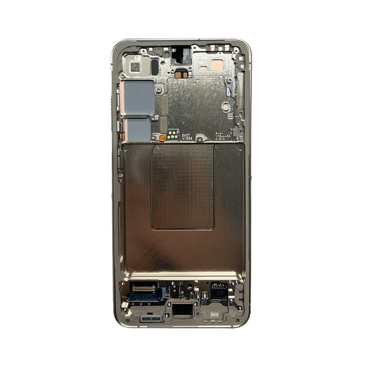 SAMSUNG S24 SERVICE PACK LCD WITH SERVICE PACK FRAME YELLOW