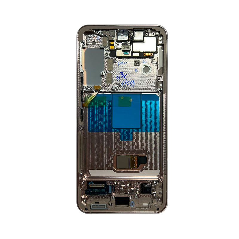 SAMSUNG S22 SCREEN WITH FRONT CAMERA FLEX PINK GOLD GH82-28999D (SERVICE PACK)