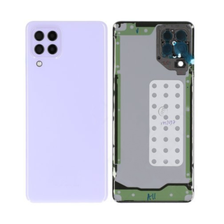 SAMSUNG A22 4G BACK COVER PURPLE (AFTERMARKET PREMIUM)