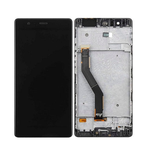 HUAWEI P9PLUS SCREEN WITH FRAME BLACK