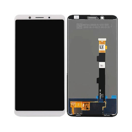 OPPO A73 2017/F5 SCREEN WITHOUT FRAME WHITE (AFTERMARKET)