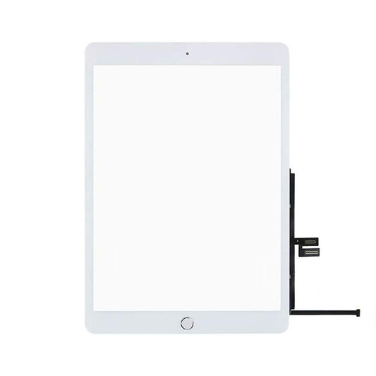 IPAD 7/8/9 10.2 TOUCH SCREEN WHITE WITH PRE-INSTALLED HOME BUTTON FLEX (BEST AFTERMARKET)