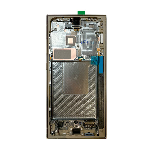 SAMSUNG S24ULTRA SERVICE PACK LCD ASSEMBLED WITH SERVICE PARK FRAME YELLOW